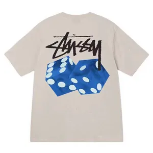 Stussy 23SS Diced Out Tee ステューシー ダイス アウト Tシャツ ベージュ（Stussy 112）