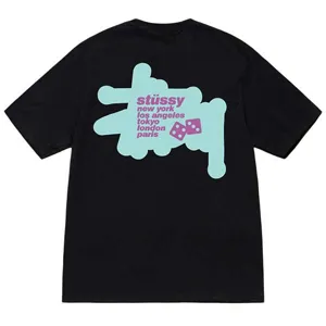 Stussy 23SS Silhouette Logo Tee ステューシー シルエット ロゴ Tシャツ ブラック（Stussy 106）