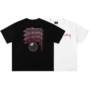 Stussy ８Ball Logo Tee ステューシー ８ボール ロゴ Tシャツ ブラックとホワイト 2色（Stussy 47）