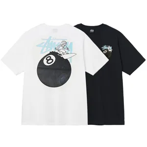 Stussy 8 Ball Surfing Tee ステューシー エイトボール サーフィン Tシャツ ブラックとホワイト 2色（Stussy 39）?