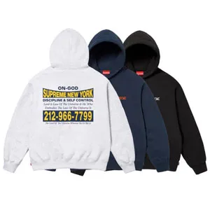 Supreme 24FW On God Hooded Sweatshirt シュプリーム 24FW オン ゴッド フーデッド スウェットシャツ 3色（Supreme 36）