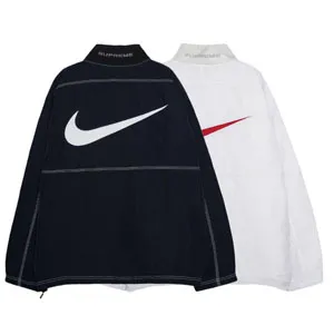 Supreme x Nike Ripstop Track Jacket シュプリーム x ナイキ リップストップ トラックジャケット ブラックとホワイト 2色（Supreme 109）