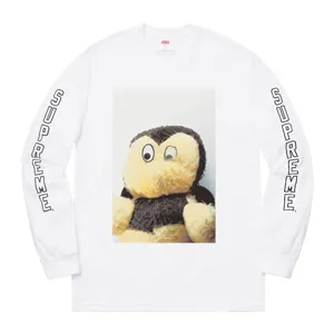 Supreme Mike Kelley Youth 18AW LS Tee White シュプリーム ロンT ホワイト（Supreme 436）