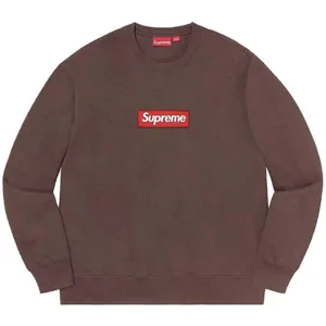 Supreme 22FW Box Logo Crewneck Brown シュプリーム 22FW ボックスロゴ スウェット ブラウン（Supreme 259）