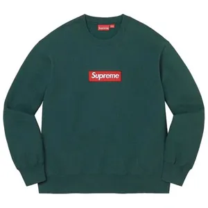 Supreme 22FW Box Logo Crewneck Dark Pine シュプリーム 22FW ボックスロゴ スウェット ダークパイン（Supreme 257）