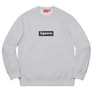 Supreme 22FW Box Logo Crewneck Heather Grey シュプリーム 22FW ボックスロゴ スウェット ヘザーグレー（Supreme 253）