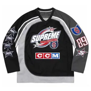 Supreme CCM All Stars Hockey L/S Tee シュプリーム CCM オールスター ホッケー L/S Tee ブラック（Supreme 101）