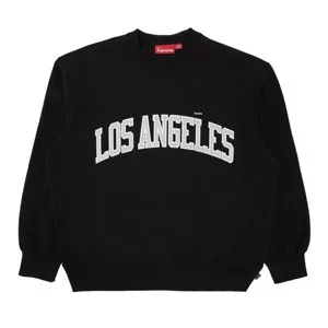 Supreme 24SS Shop Small Box Logo Crewneck Sweat Black シュプリーム 24SS ショップ スモールボックスロゴ クルーネック スウェット ブラック（Supreme 48）