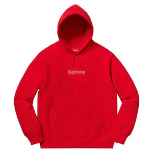 Supreme 19ss Swarovski Box Logo Hooded SweatShirt Red シュプリーム スワロフスキーパーカー レッド（Supreme 420）