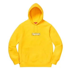 Supreme 19FW Bandana Box Logo Hooded Sweatshirt Yellow シュプリーム バンダナ ボックスロゴ パーカー イエロー（Supreme 417）