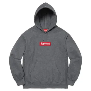 Supreme 21FW Box Logo Hooded Sweatshirt シュプリーム 21FW ボックスロゴ フーディー グレー（Supreme 295）