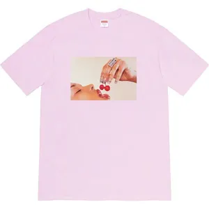 Supreme 20SS Cherries Tee Pink シュプリーム チェリーズ Tシャツ ピンク（Supreme 395）