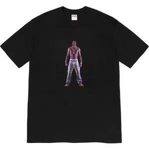 Supreme 20ss Tupac Hologram Tee Black シュプリーム 2PAC ホログラム Tシャツ ブラック（Supreme 386）