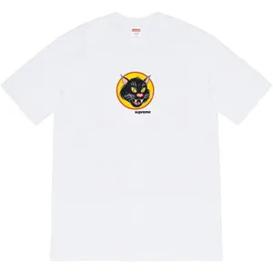 Supreme 20ss Black Cat Tee White シュプリーム ブラックキャット Tシャツ ホワイト（Supreme 383）