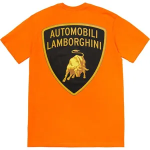 Supreme 20ss Automobili Lamborghini Tee Orange シュプリーム ランボルギーニ Tシャツ オレンジ（Supreme 380）