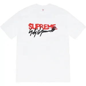 Supreme 20FW Yohji Yamamoto Logo Tee シュプリーム 20Fw 山本 耀司 ロゴ Tシャツ ホワイト（Supreme 342）