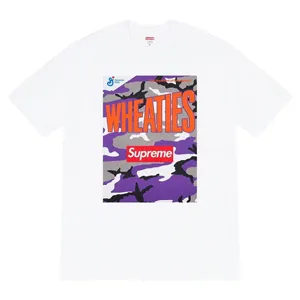 Supreme 21ss Wheaties Tee シュプリーム 21ss ウィーティーズ Tシャツ ホワイト（Supreme 330）