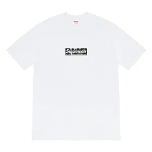 Supreme 21ss Milan Box Logo Tee シュプリーム 21ss ミラノ ボックス ロゴ Tシャツ ホワイト（Supreme 329）