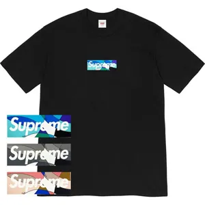 Supreme 21ss Emilio Pucci Box Logo Tee Black シュプリーム 21ss エミリオ プッチ ボックスロゴ ブラック（Supreme 306）
