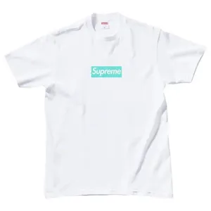 Supreme x Tiffany & Co. Box Logo Tee シュプリーム ｘ ティファニー ボックスロゴ Tシャツ ホワイト（Supreme 297）