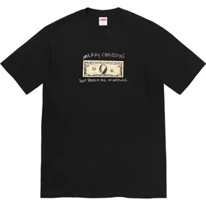 Supreme 21FW Spend It Tee シュプリーム スペンドイット Tシャツ ブラック（Supreme 289）