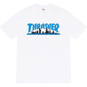Supreme x Thrasher 21FW Skyline Tee White シュプリーム x スラッシャー 21FW スカイライン Tシャツ ホワイト（Supreme 285）