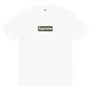 Supreme 21fw Berlin Box Logo Tee シュプリーム 21fw ベルリン ボックスロゴ Tシャツ ホワイト（Supreme 284）