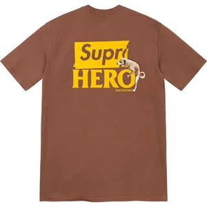 Supreme 22SS Antihero Dog Tee Brown シュプリーム アンチヒーロー ドッグ Tシャツ ブラウン（Supreme 267）