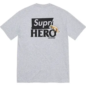 Supreme 22SS Antihero Dog Tee Grey シュプリーム アンチヒーロー ドッグ Tシャツ グレー（Supreme 266）