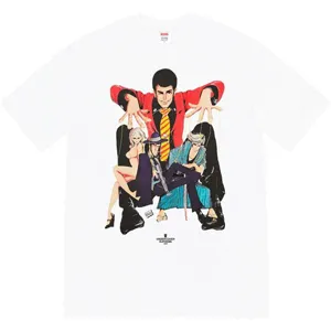 Supreme x Undercover 23SS Lupin Tee White シュプリーム アンダーカバー ルパン Tシャツ ホワイト（Supreme 231?）