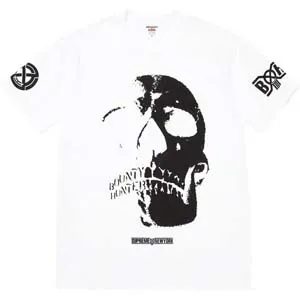 Supreme x Bounty Hunter Skulls Tee シュプリーム x バウンティ ハンター スカル Tシャ ホワイト（Supreme 206）