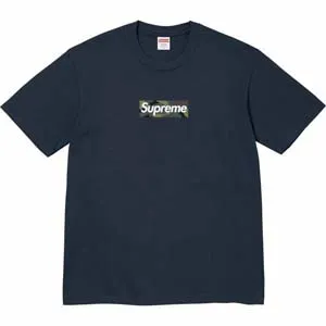 Supreme 23FW Camouflage Box Logo T-shirt シュプリーム 23FW カモフラージュ ボックス ロゴ Tシャツ ネイビー（Supreme 173）