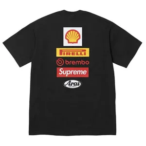 Supreme x Ducati Logos Tee シュプリーム x ドゥカティ ロゴス Tシャツ ブラック（Supreme 130）