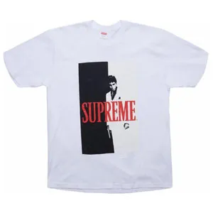 Supreme Scarface Split Tee シュプリーム スカーフェイス スプリット Tシャツ ホワイト（Supreme 119）