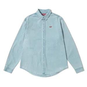 Supreme Small Box Logo Denim Shirt シュプリーム スモール ボックスロゴ デニム シャツ ライトブルー（Supreme 7）?