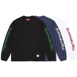 Supreme Old English L/S Tee シュプリーム オールド イングリッシュ L/S Tシャツ 3色（Supreme 39?）