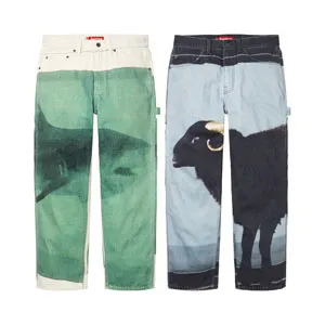 Supreme Damien Hirst Denim Pants シュプリーム ダミアン ハースト デニムパンツ 2色（Supreme 1）