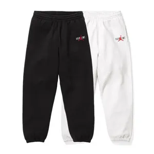Supreme x Nike Jordan 24FW Sweat Pant シュプリーム x ナイキ ジョーダン 24FW フーデッド スウェットパンツ ブラックとホワイト 2色（Supreme 28）