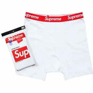 Supreme Hanes Boxer Briefs シュプリーム ヘインズ ボクサー ブリーフ ホワイト（Supreme 196）