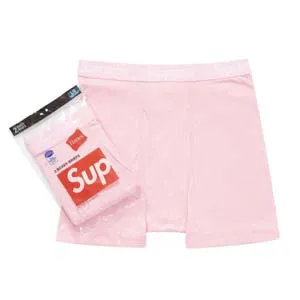 Supreme Hanes Boxer Briefs シュプリーム ヘインズ ボクサー ブリーフ ピンク（Supreme 190）