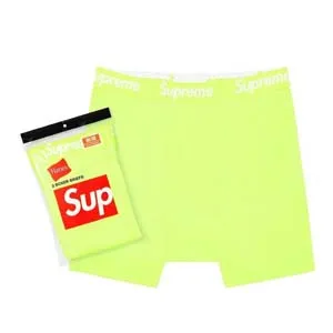 Supreme Hanes Boxer Briefs シュプリーム ヘインズ ボクサー ブリーフ イエロー（Supreme 184）