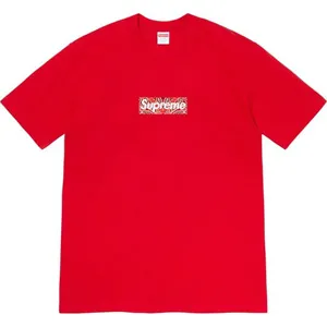 Supreme 19FW Bandana Box Logo Tee Red シュプリーム バンダナ ボックスロゴ Tシャツ レッド（Supreme 402）