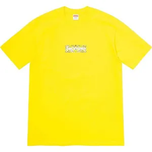 Supreme 19FW Bandana Box Logo Tee Yellow シュプリーム バンダナ ボックスロゴ Tシャツ イエロー（Supreme 400）