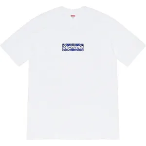 Supreme 19FW Bandana Box Logo Tee White シュプリーム バンダナ ボックスロゴ Tシャツ ホワイト（Supreme 398）