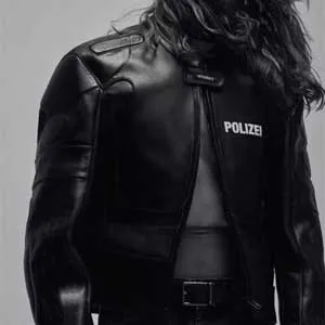 Vetements Polizei Leather moto jacket ヴェトモン ポリス レザー モト ジャケット ブラックとグリーン 2色（Vetements 32）