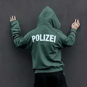 Vetements Polizei Zip-Up Parker ヴェトモン ポリツァイ ジップアップ パーカー グリーン （Vetements 69）