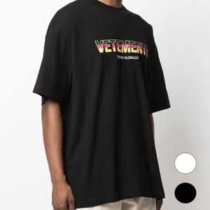 Vetements Think Globaly Germany Tee ヴェトモン シンクグローバリー ドイツ Ｔシャツ ブラックとホワイト 2色（Vetements 63）