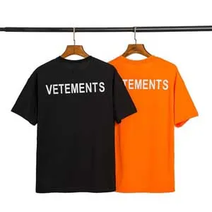Vetements 3M Staff Logo Tee ヴェトモン 3M スタッフ ロゴ Tシャツ ブラックとオレンジ 2色（Vetements 65）