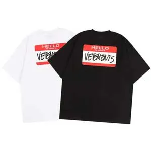Vetements For Rent Tee Black ヴェトモン Tシャツ ブラックとホワイト 2色（Vetements 67）