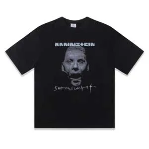 Vetements Rammstein Tee ヴェトモン ラムシュタイン Tシャツ ブラック（Vetements 37）
